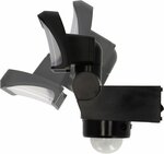 Projecteur LED WS 2050 SP avec detecteur de mouvement, 1680lm, IP44, noir