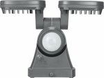 Projecteur LED a piles LUFOS 420 avec detecteur de mouvements infrarouge IP44 2x240lm