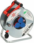 Enrouleur de cable Garant S IP44 50m AT-N05V3V3-F 3G1,5 noir