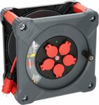 Professional Enrouleur de cable de chantier KA 3110 5 IP44, 33m H07BQ-F 3G1,5