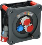 Professional Enrouleur de cable CEE KD 3200 C7 IP44, 30m H07RN-F 5G2,5