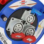 Tambour de cable industriel de chantier Garant CEE 3 IP44 30m H07RN-F 5G2,5