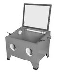 Cabine de sablage de table modele 80 L