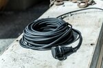 Cordon prolongateur IP44 pour chantiers 25m H07RN-F 3G1,5 noir