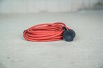 Cordon prolongateur IP44 pour chantiers 10m H07RN-F 3G1,5 rouge