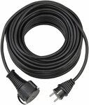 Cordon prolongateur IP44 25m noir AT-N05V3V3-F 3G1,5
