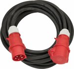Cordon prolongateur CEE IP44 25m noir H07RN-F 5G6,0