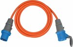 Cordon prolongateur CEE IP44 pour le camping maritime 5m H07RN-F 3G2,5 orange CEE 230V 16A fiche et prolongateur