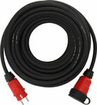 Rallonge VN 2200 IP44, 25m noir H07RN-F 3G2,5