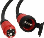 Rallonge VN 2200 IP44, 25m noir H07RN-F 3G2,5
