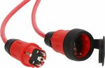 Rallonge VQ 1200 IP44, 10m rouge H07BQ-F 3G2,5
