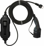 Chargeur EV portable type 2 contact de protection 2,3KW avec 8m de cable
