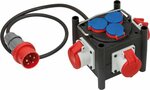 Distributeur de courant compact BSV 3 LS E 16 2 IP44 1m H07RN-F 5G1,5 3xCEE400V + 3x230V