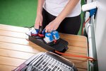 Camping Station multiprise 2xCEE230V 16A, 3x230V 1,5m H07RN-F3G2.5 avec prise contact de protection