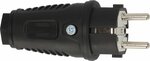 Fiche en caoutchouc avec contact de protection 230V 16A IP54