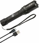 Lampe de poche TL 400 AFS Focus LED rechargeable avec bague rotative de commutation IP44 CREE-LED 430lm