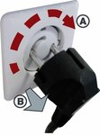 Protection contre le contact avec les prises, contenu  6 pieces