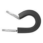 Collier fixation cable 10 mm avec protection en caoutchouc x10 pieces