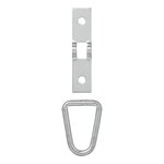 Anneau d'arrimage en 2 parties 72 x 16 mm
