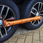 Sabot de roue Gemini pour double essieu