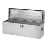 Boite a outils aluminium pour remorque 1240 x 400 x H380 mm