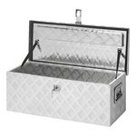 Boite a outils aluminium pour remorque 760 x 320 x H270 mm