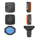 Kit d'eclairage LED magnetique sans fil (Bluetooth) 13-poles