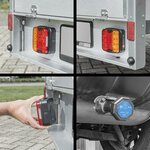 Kit d'eclairage LED magnetique sans fil (Bluetooth) 13-poles