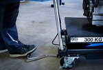 Table elevatrice a ciseaux hydraulique