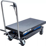 Table elevatrice a ciseaux hydraulique