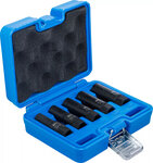 Jeu de douilles spiralees/extracteur de vis long (3/8) 10 - 16 mm 5 pieces