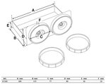 Plateau a outils magnetique