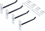 Jeu de crochets muraux pour jantes 250 mm 4 pcs