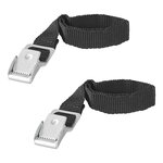 Sangles de serrage a boucle metallique 18 mm-50 cm - Lot de 2