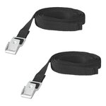 Sangles de serrage a boucle metallique 18 mm - 200 cm - Lot de 2