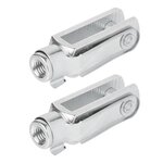 Fourche M8 58 mm - lot de 2 pieces