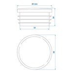 Embout 40mm  x10 stuks
