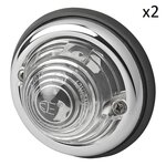 Lampe de marquage blanche 70mm PM x2 pieces