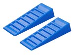 Bloc de rampe 75 mm bleu - lot de 2 pieces