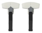 Clips de fixation pour store anti-battement - lot de 2 pieces