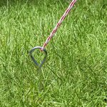 Piquet de tente 19cm aluminium avec oeil x10 stuks