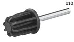 Capuchon de 25 mm avec goupille x10 stuks