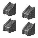Entretoises pour toits de caravanes et camping-cars - lot de 4 pieces