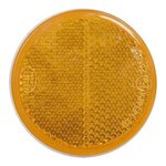 Reflecteur orange 60mm autocollant x5 pieces