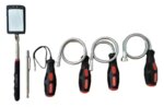 Support magnetique flexible et telescopique avec miroir d'inspection – Set de 6 pieces