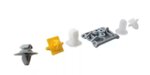 Assortiment de clips de garniture Volvo – 350 pieces