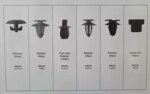Assortiment de clips de garniture Opel – 300 pieces