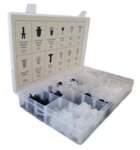 Assortiment de clips de garniture Peugeot & Citroen – 345 pieces