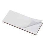 Reflecteur orange 82x36mm autocollant x5 pieces