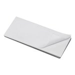 Reflecteur blanc 82x36mm autocollant x5 pieces